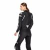 Dainese FULMINEA 2PCS dámská sportovní kombinéza černá/bílá vel.40
